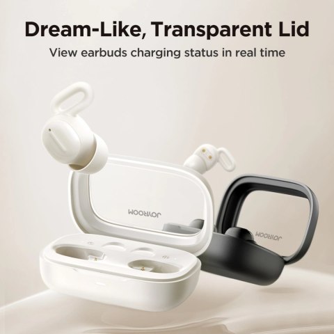 Słuchawki bezprzewodowe TWS Joyroom JR-TS1 Cozydots Series z Bluetooth 5.3, tłumieniem hałasu - czarne