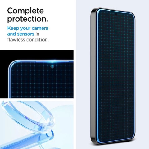 Szkło hartowane Spigen Glas.tR EZ Fit na Samsung Galaxy S24 / S25 - 2 szt.