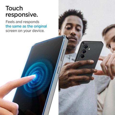 Szkło hartowane Spigen Glas.tR EZ Fit na Samsung Galaxy S24 / S25 - 2 szt.