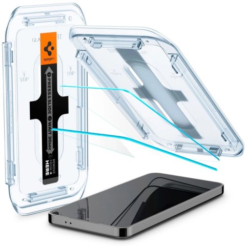 Szkło hartowane Spigen Glas.tR EZ Fit na Samsung Galaxy S24 / S25 - 2 szt.