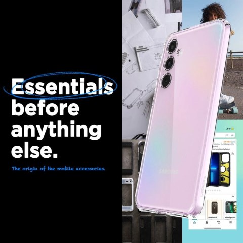 Etui Spigen Ultra Hybrid na Samsung Galaxy A35 5G - przezroczyste Etui Spigen Ultra Hybrid na Samsung Galaxy A35 5G - przezroczyste
