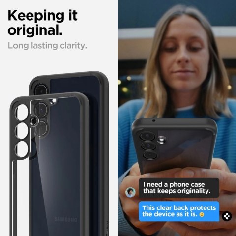Etui Spigen Ultra Hybrid na Samsung Galaxy A55 5G - czarny mat Etui Spigen Ultra Hybrid na Samsung Galaxy A55 5G - czarny mat