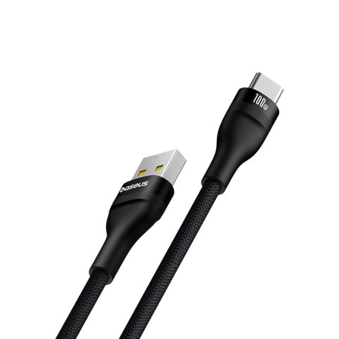Kabel Baseus Flash 2 USB-A / USB-C 100W 2 m - czarny Kabel Baseus Flash 2 USB-A / USB-C 100W 2 m - czarny