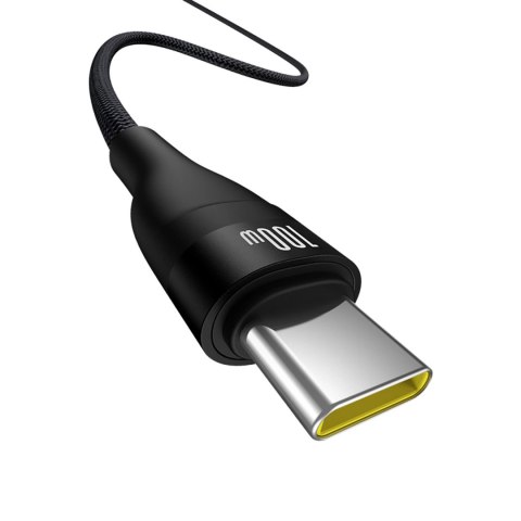 Kabel Baseus Flash 2 USB-A / USB-C 100W 2 m - czarny Kabel Baseus Flash 2 USB-A / USB-C 100W 2 m - czarny