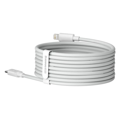 Kabel Baseus Simple Wisdom Lightning / USB-C 20W 1.5 m 2 szt. - biały Kabel Baseus Simple Wisdom Lightning / USB-C 20W 1.5 m 2 szt. - biały