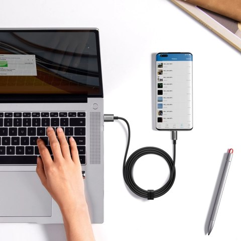 Kabel Baseus Superior Series USB-A / USB-C 100W 2m - czarny Kabel Baseus Superior Series USB-A / USB-C 100W 2m - czarny