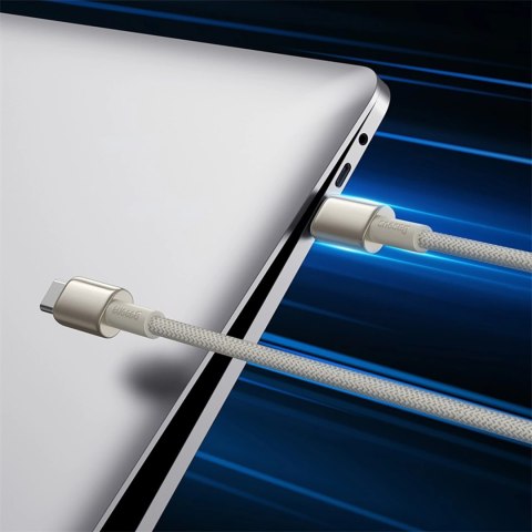 Kabel Baseus Tungsten Gold USB-C / USB-C 100W 1m - złoty Kabel Baseus Tungsten Gold USB-C / USB-C 100W 1m - złoty