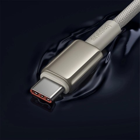 Kabel Baseus Tungsten Gold USB-C / USB-C 100W 1m - złoty Kabel Baseus Tungsten Gold USB-C / USB-C 100W 1m - złoty