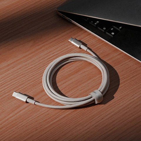 Kabel Baseus Tungsten Gold USB-C / USB-C 100W 1m - złoty Kabel Baseus Tungsten Gold USB-C / USB-C 100W 1m - złoty