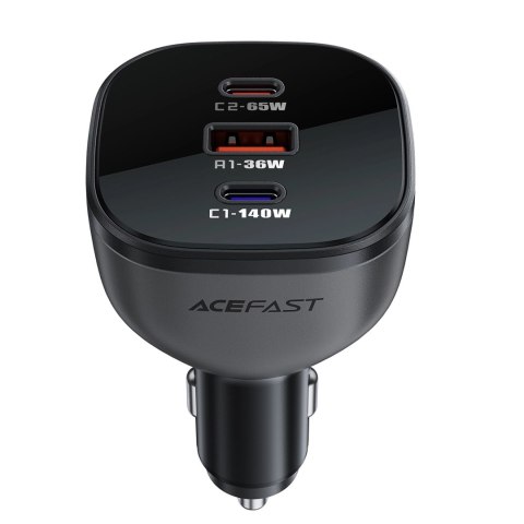 Ładowarka Acefast B14 samochodowa 165W 2x USB-C 1x USB-A - czarna