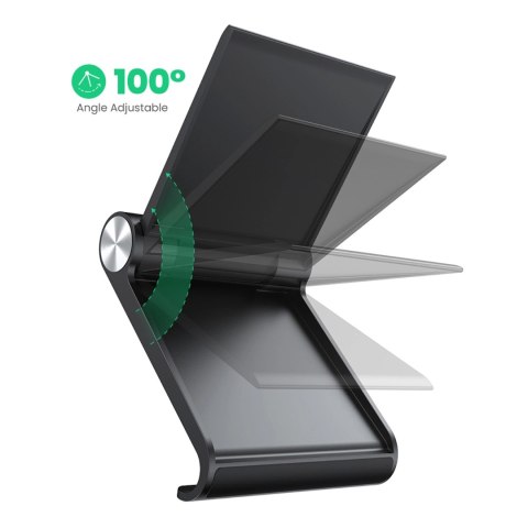 Podstawka Ugreen LP106 50747 95 x 85 mm biurkowa na telefon 4-7.9" - czarna Podstawka Ugreen LP106 50747 95 x 85 mm biurkowa na telefon 4-7.9" - czarna