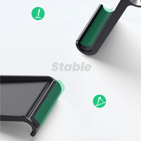 Podstawka Ugreen LP106 50747 95 x 85 mm biurkowa na telefon 4-7.9" - czarna Podstawka Ugreen LP106 50747 95 x 85 mm biurkowa na telefon 4-7.9" - czarna