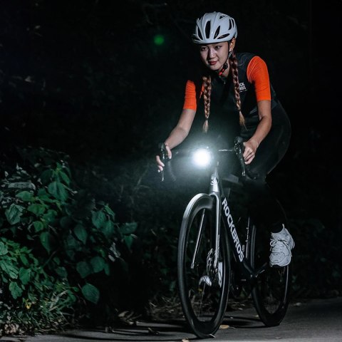 Lampka rowerowa Rockbros RHL1500 przednia 5000mAh 1500lm IPX6 - czarna Lampka rowerowa Rockbros RHL1500 przednia 5000mAh 1500lm IPX6 - czarna