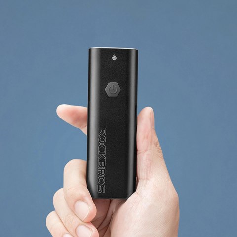Lampka rowerowa Rockbros RHL600 przednia 2600mAh 600lm IPX6 - czarna
