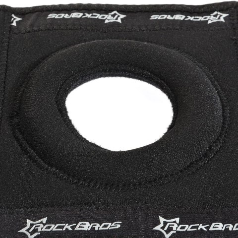 Ochraniacz sportowy Rockbros LF1106L na rzepkę i staw kolanowy rozmiar L - czarny Ochraniacz sportowy Rockbros LF1106L na rzepkę i staw kolanowy rozmiar L - czarny