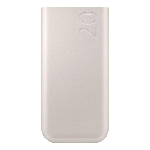 Powerbank Samsung EB-P4520XUEGEU 20000 mAh 3x USB-C 45W SFC - beżowy Powerbank Samsung EB-P4520XUEGEU 20000 mAh 3x USB-C 45W SFC - beżowy
