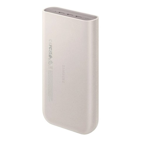 Powerbank Samsung EB-P4520XUEGEU 20000 mAh 3x USB-C 45W SFC - beżowy Powerbank Samsung EB-P4520XUEGEU 20000 mAh 3x USB-C 45W SFC - beżowy