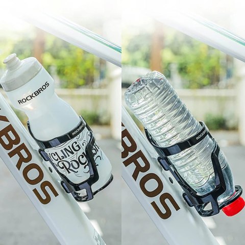 Uchwyt na bidon Rockbros 31210012001 rowerowy - czarny Uchwyt na bidon Rockbros 31210012001 rowerowy - czarny