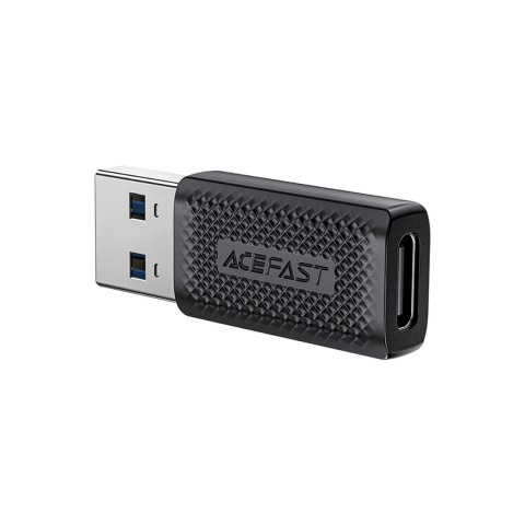Adapter Acefast J2 USB-C 3.0 (żeński) do USB-A 3.0 (męski) 5Gb/s - czarny Adapter Acefast J2 USB-C 3.0 (żeński) do USB-A 3.0 (męski) 5Gb/s - czarny