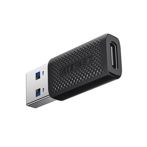 Adapter Acefast J2 USB-C 3.0 (żeński) do USB-A 3.0 (męski) 5Gb/s - czarny Adapter Acefast J2 USB-C 3.0 (żeński) do USB-A 3.0 (męski) 5Gb/s - czarny
