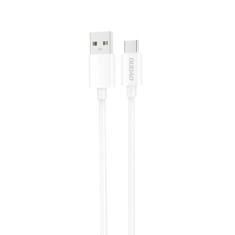 Kabel Dudao L4ST USB-A / USB-C 5A 1m - biały Kabel Dudao L4ST USB-A / USB-C 5A 1m - biały