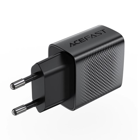 Ładowarka Acefast A90 sieciowa GaN USB-A QC 18W - czarna Ładowarka Acefast A90 sieciowa GaN USB-A QC 18W - czarna
