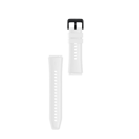 Pasek silikonowy do Huawei Watch GT 2 / 3 / 4 / 2 Pro / 3 Pro / 4 Pro / GT 2e - biały Pasek silikonowy do Huawei Watch GT 2 / 3 / 4 / 2 Pro / 3 Pro / 4 Pro / GT 2e - biały
