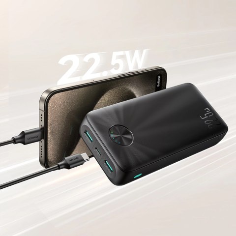 Powerbank Joyroom JR-PBF16 20000mAh USB-C USB-A 22.5W - czarny Powerbank Joyroom JR-PBF16 20000mAh USB-C USB-A 22.5W - czarny