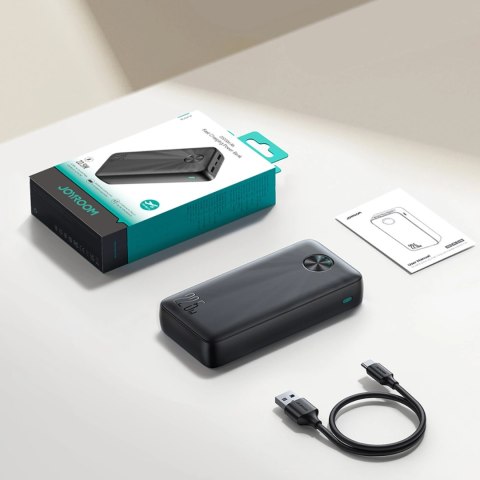 Powerbank Joyroom JR-PBF16 20000mAh USB-C USB-A 22.5W - czarny Powerbank Joyroom JR-PBF16 20000mAh USB-C USB-A 22.5W - czarny