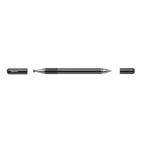 Rysik Baseus Golden Cudgel ACPCL-01 dwustronny do tabletów, telefonów z żelopisem - czarny