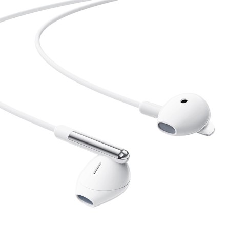 Słuchawki Acefast L3 przewodowe USB-C z mikrofonem - białe
