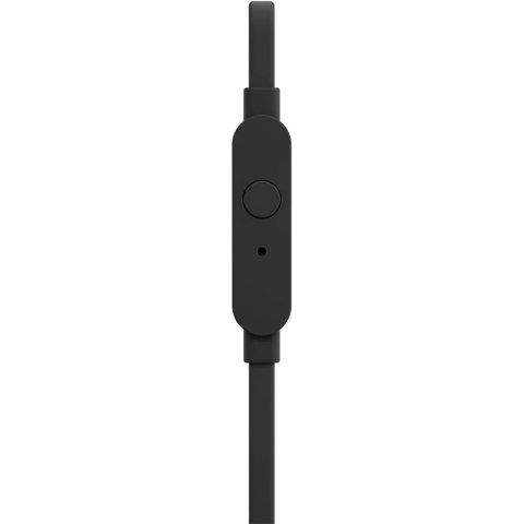 Słuchawki JBL Tune 110 douszne mini jack 3.5mm i pilotem - czarne Słuchawki JBL Tune 110 douszne mini jack 3.5mm i pilotem - czarne