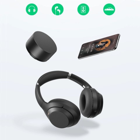 Adapter Ugreen AV154 80384 USB-C (męski) kątowy / mini jack 3.5mm (żeński) - szary Adapter Ugreen AV154 80384 USB-C (męski) kątowy / mini jack 3.5mm (żeński) - szary