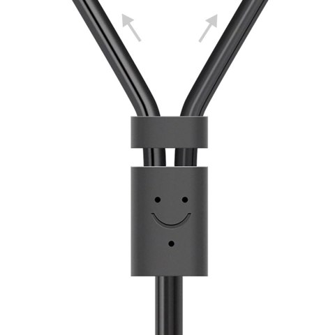Kabel Ugreen AV102 10510 3,5 mm mini jack (męski) / 2RCA (męski) 2m - szary