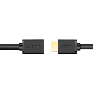Kabel Ugreen HD107 10146 HDMI (męski) - HDMI (żeński) 4K 5m - czarny