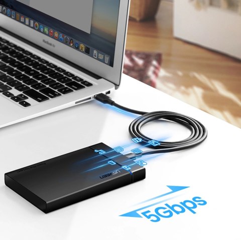 Kabel Ugreen US184 20884 USB-A 3.0 / USB-C 3A 2m - czarny