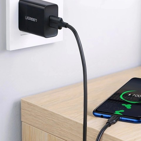Kabel Ugreen US289 60134 micro USB / USB-A 0.25m - czarny