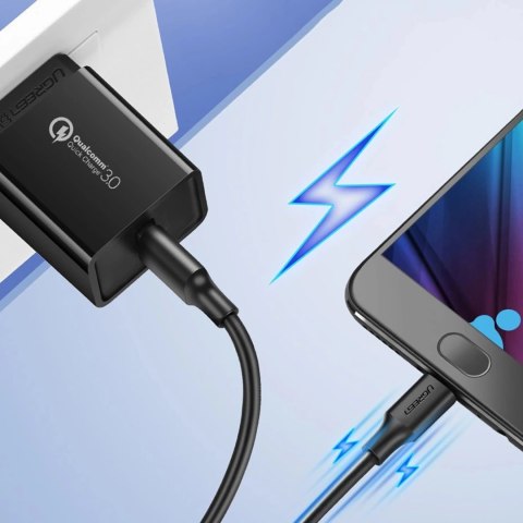 Kabel Ugreen US289 60135 micro USB / USB-A 0.5m - czarny