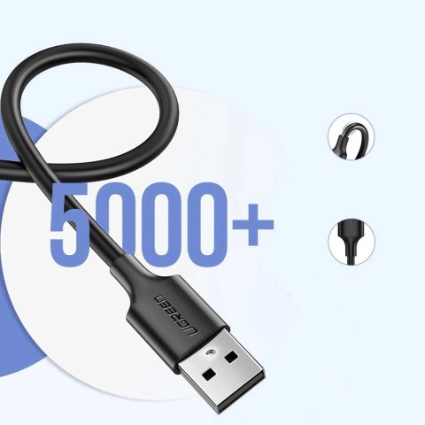 Kabel Ugreen US289 60135 micro USB / USB-A 0.5m - czarny