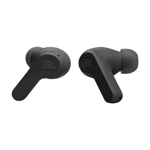 Słuchawki JBL Wave Beam bezprzewodowe dokanałowe Bluetooth 5.2 IP54 IPX2 - czarne Słuchawki JBL Wave Beam bezprzewodowe dokanałowe Bluetooth 5.2 IP54 IPX2 - czarne