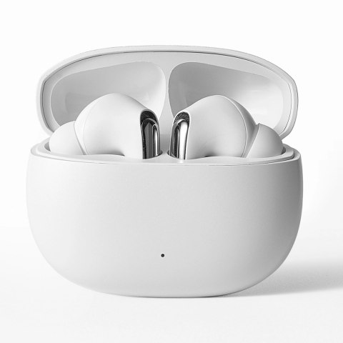 Słuchawki Joyroom Funpods JR-FN1 bezprzewodowe douszne TWS Bluetooth 5.4 ANC ENC - białe