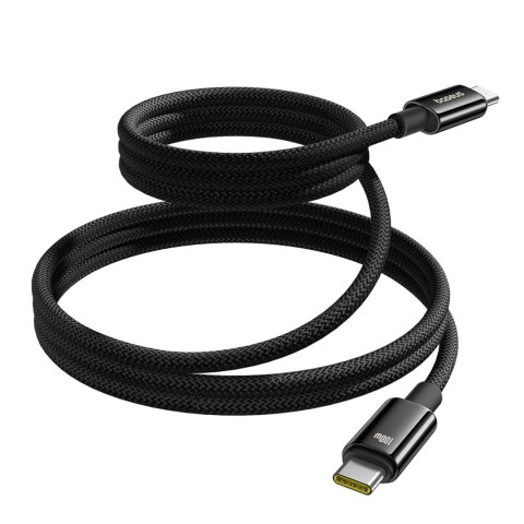 Kabel Baseus Tungsten Gold magnetyczny USB-C / USB-C 100W 1m - czarny Kabel Baseus Tungsten Gold magnetyczny USB-C / USB-C 100W 1m - czarny
