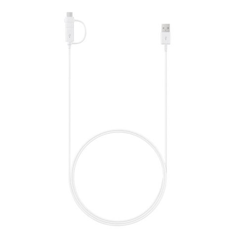 Kabel Samsung Combo EP-DG930DWEGWW USB-A / micro USB - USB-C 1.5m - biały Kabel Samsung Combo EP-DG930DWEGWW USB-A / micro USB - USB-C 1.5m - biały