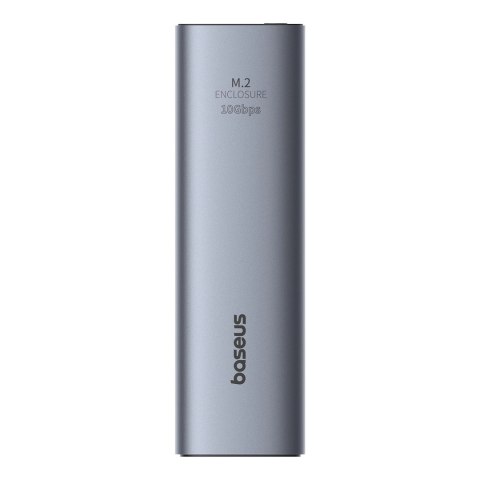 Kieszeń na dysk SSD Baseus FlyJoy M.2 NVMe 10 Gb/s - szara Kieszeń na dysk SSD Baseus FlyJoy M.2 NVMe 10 Gb/s - szara