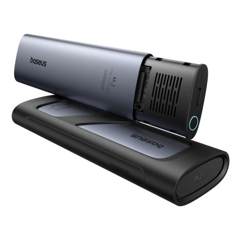 Kieszeń na dysk SSD Baseus FlyJoy M.2 NVMe 10 Gb/s - szara Kieszeń na dysk SSD Baseus FlyJoy M.2 NVMe 10 Gb/s - szara