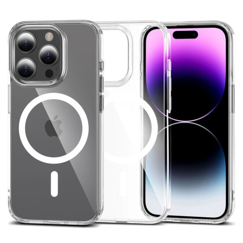 Etui Tech-Protect FlexAir Hybrid MagSafe na iPhone 15 Pro - przezroczyste Etui Tech-Protect FlexAir Hybrid MagSafe na iPhone 15 Pro - przezroczyste