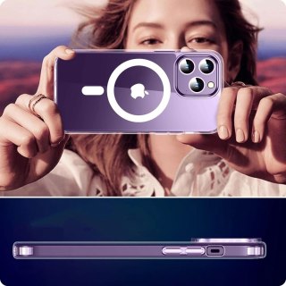 Etui Tech-Protect FlexAir Hybrid MagSafe na iPhone 15 Pro - przezroczyste