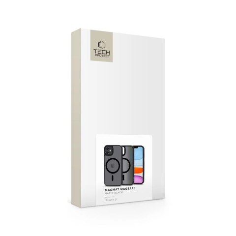 Etui Tech-Protect MagMat MagSafe na iPhone 11 - czarny mat Etui Tech-Protect MagMat MagSafe na iPhone 11 - czarny mat