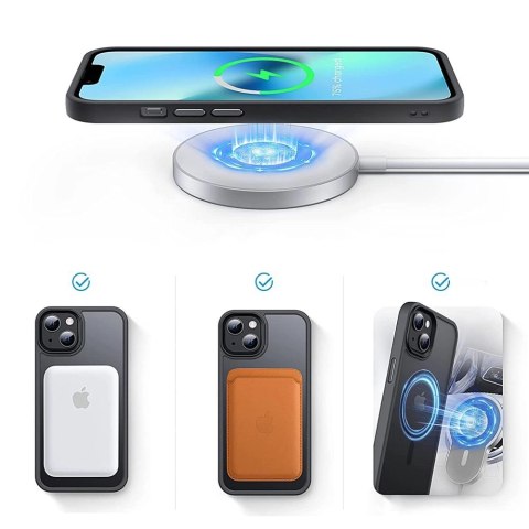Etui Tech-Protect MagMat MagSafe na iPhone 13 Pro Max - czarny mat Etui Tech-Protect MagMat MagSafe na iPhone 13 Pro Max - czarny mat