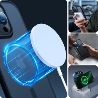 Etui Tech-Protect MagMat MagSafe na iPhone 15 Pro - czarny mat